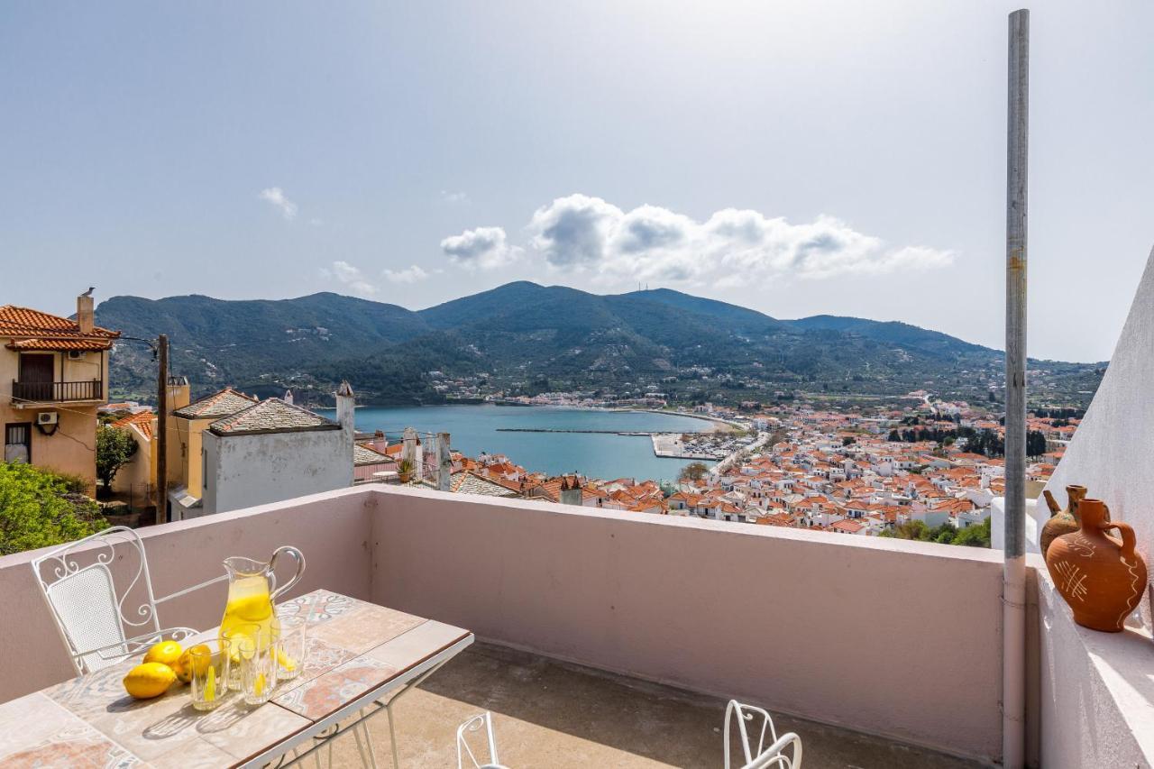 Vasia House Città di Skopelos Esterno foto