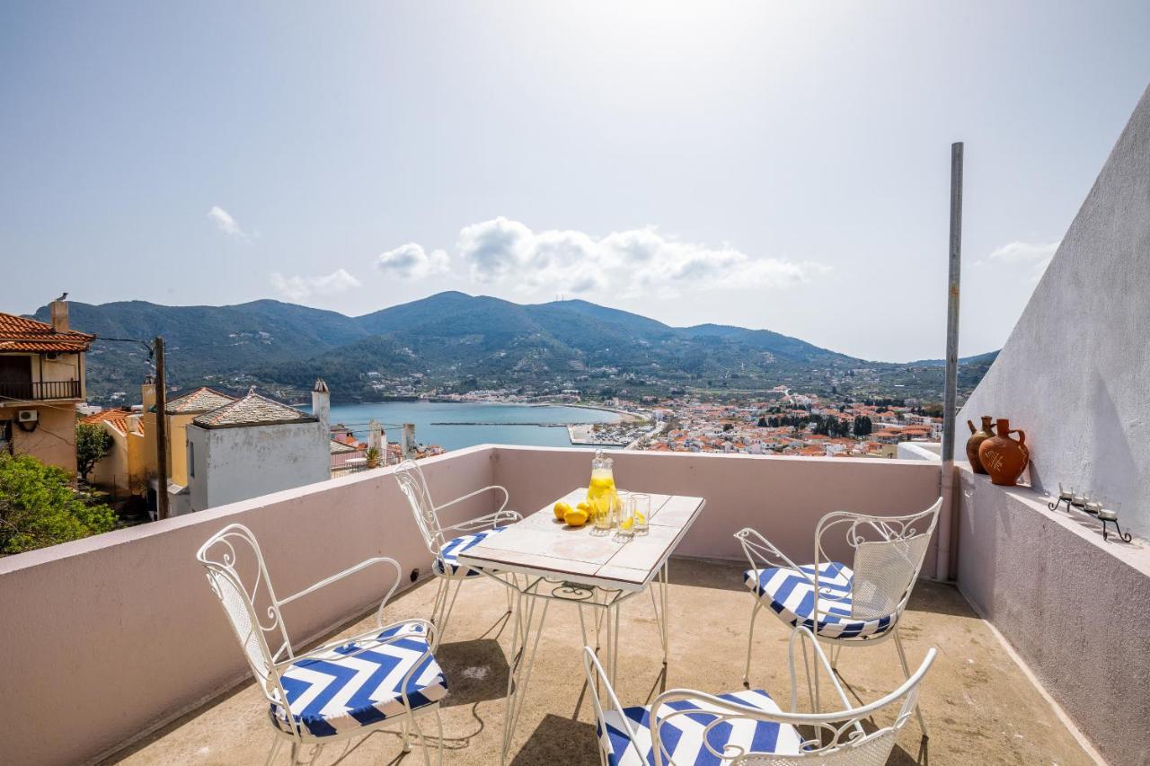 Vasia House Città di Skopelos Esterno foto