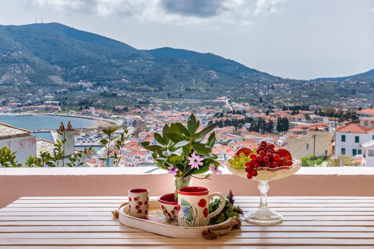 Vasia House Città di Skopelos Esterno foto